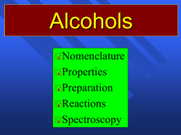 Alcohols - MSU Denver