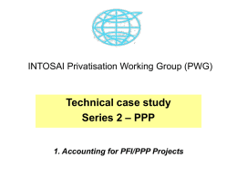 INTOSAI Privatisation Working Group