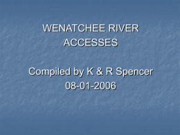 Wenatchee River: All Accesses