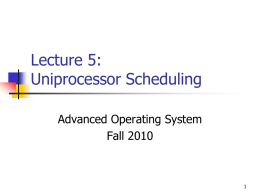 Lecture 1: Overview - City University of New York