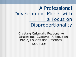 Wisconsin Professional Development Model - RSN