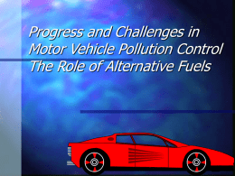 Global Efforts To Improve Vehicle Fuel Efficiency
