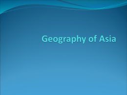 Geography of Asia