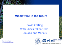 Middleware in the future