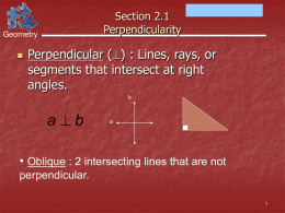 Section 1.1 Introduction to Geometry