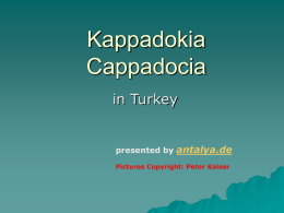 Kappadokia Cappadocia