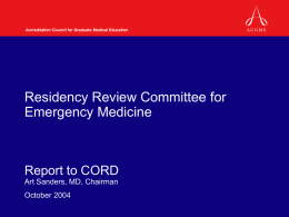 CITATION DATA BASE - Council of Emergency Medicine