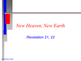New Heaven, New Earth