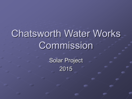 Chatsworth Water Works Commission