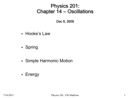 Physics 201: Lecture 1