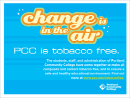 Tobacco-Free PCC