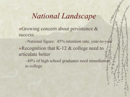 National Landscape - Lane Community College