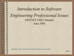 Is software engineering engineering?