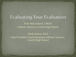 Evaluating Your Coaches