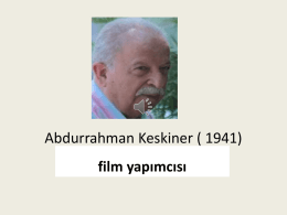Abdurrahman Keskiner ( 1941)