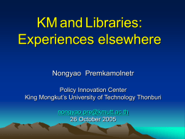 Library and KM