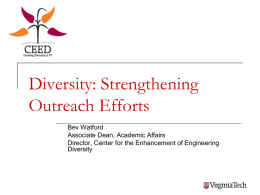 Accessing Diverse Populations for Your Outreach Program