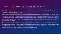 Why is Our Immune System Important?