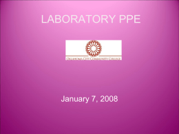 LABORATORY PPE - Oklahoma City Community College