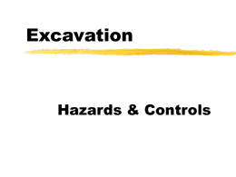 Excavation - Health and Safety for Beginners