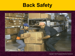 Back Safety
