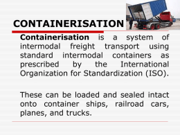 Containerization