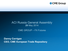 Russian Trading System (RTS) ORC [Date] Presentation