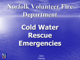 2010 Cold Water Rescue ppt