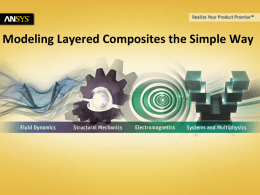 Modeling Layered Composites the Simple Way