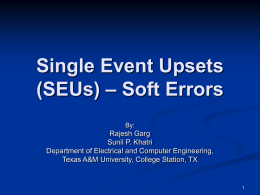 10b-seu - Electrical & Computer Engineering