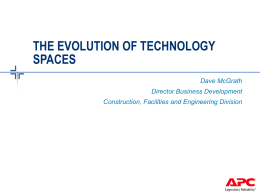 THE EVOLUTION OF TECHNOLOGY SPACES