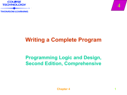 An Overview of Computers and Logic