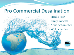Commercial Desalination - Pro
