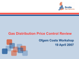 SGN Cost Workshop Presentation Slides
