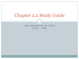 Chapter 2.2 Study Guide