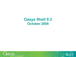 Oasys software