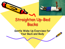 Bed Backs - Straightenupamerica.org