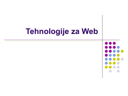 Problemi tehnologija za Web