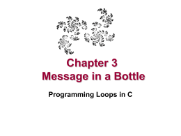 Chapter 3 - Message in a Bottle