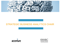 Diapositive 1 - ESSEC Accenture Strategic Business