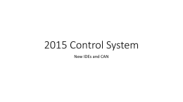 2015 Control System
