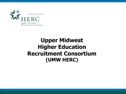Upper Midwest Higher Education Recruitment Consortium