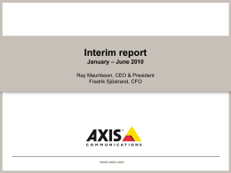 Axis Corporate Template