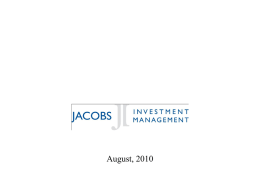 Ginsberg Family Trusts - JACOBS INVESTMENT MANAGEMENT
