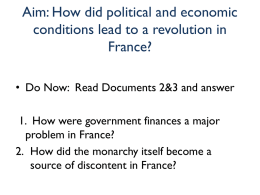 The French Revolution of 1789 PowerPoint Presentation