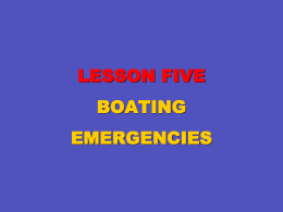 A Course On Responsible Boating