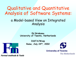 Qualitative and quantitative validation of software systems