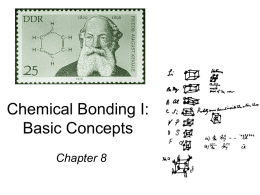 Chemical Bonding I: Basic Concepts - Tutor
