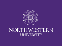 PAM Program - Northwestern University