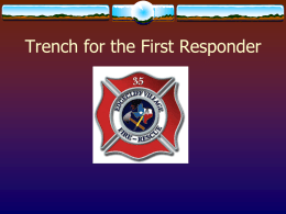 Trench Rescue Awareness - evfd